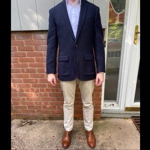 J. Crew Ludlow Tweed Blazer with Patch Pockets